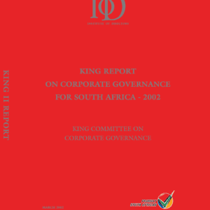 South Africa - King II - Report on Corporate Governance - 2002