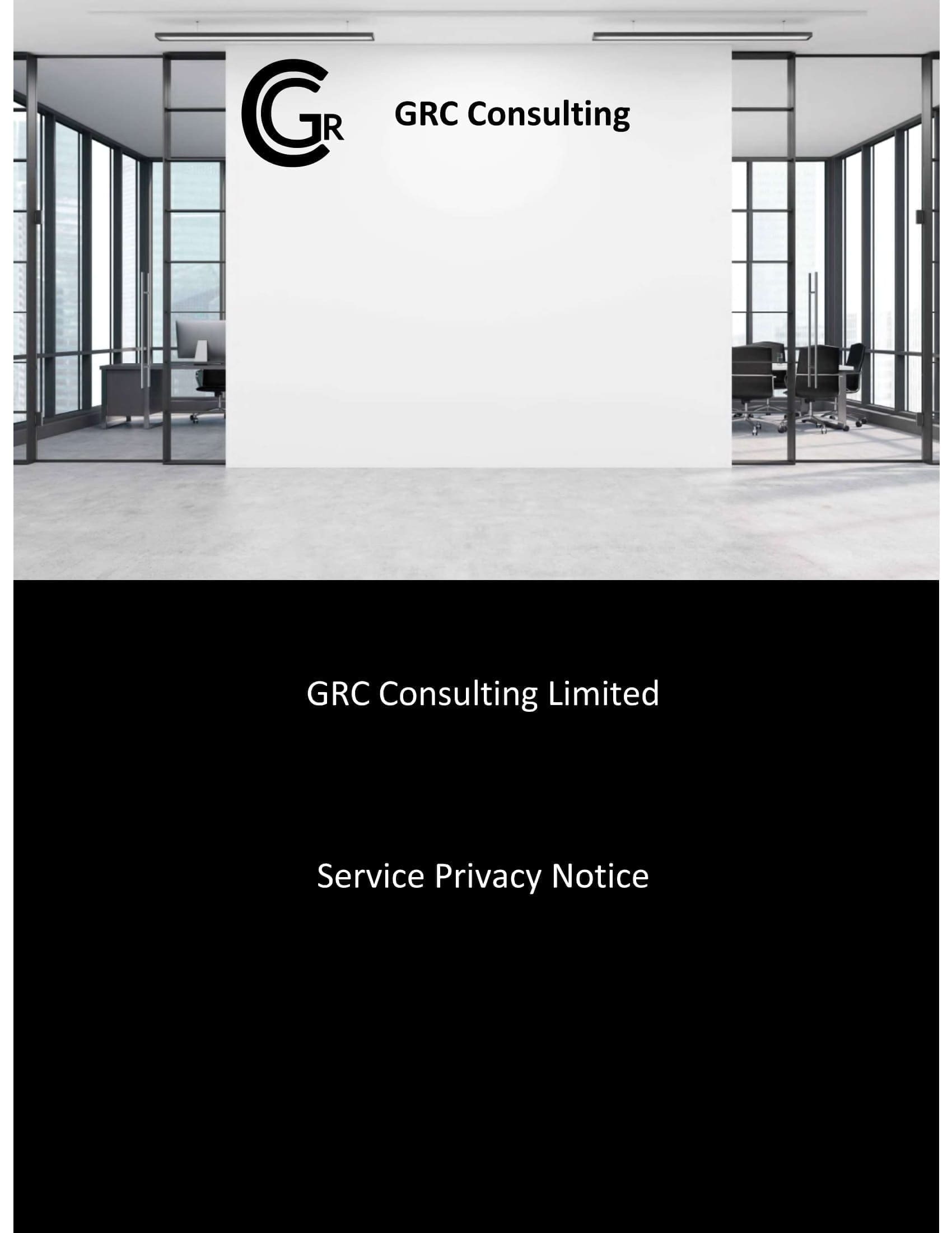 GRC Consulting - Service Privacy Notice