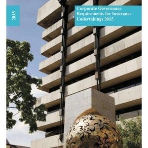 Ireland - CBI Corporate Governance Requirements - Insurance Undertakings - 2015
