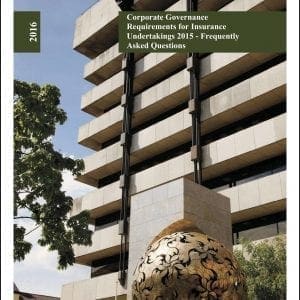 Ireland - CBI - Corporate Governance Requirements - Insurance Undertakings - 2015 - FAQs