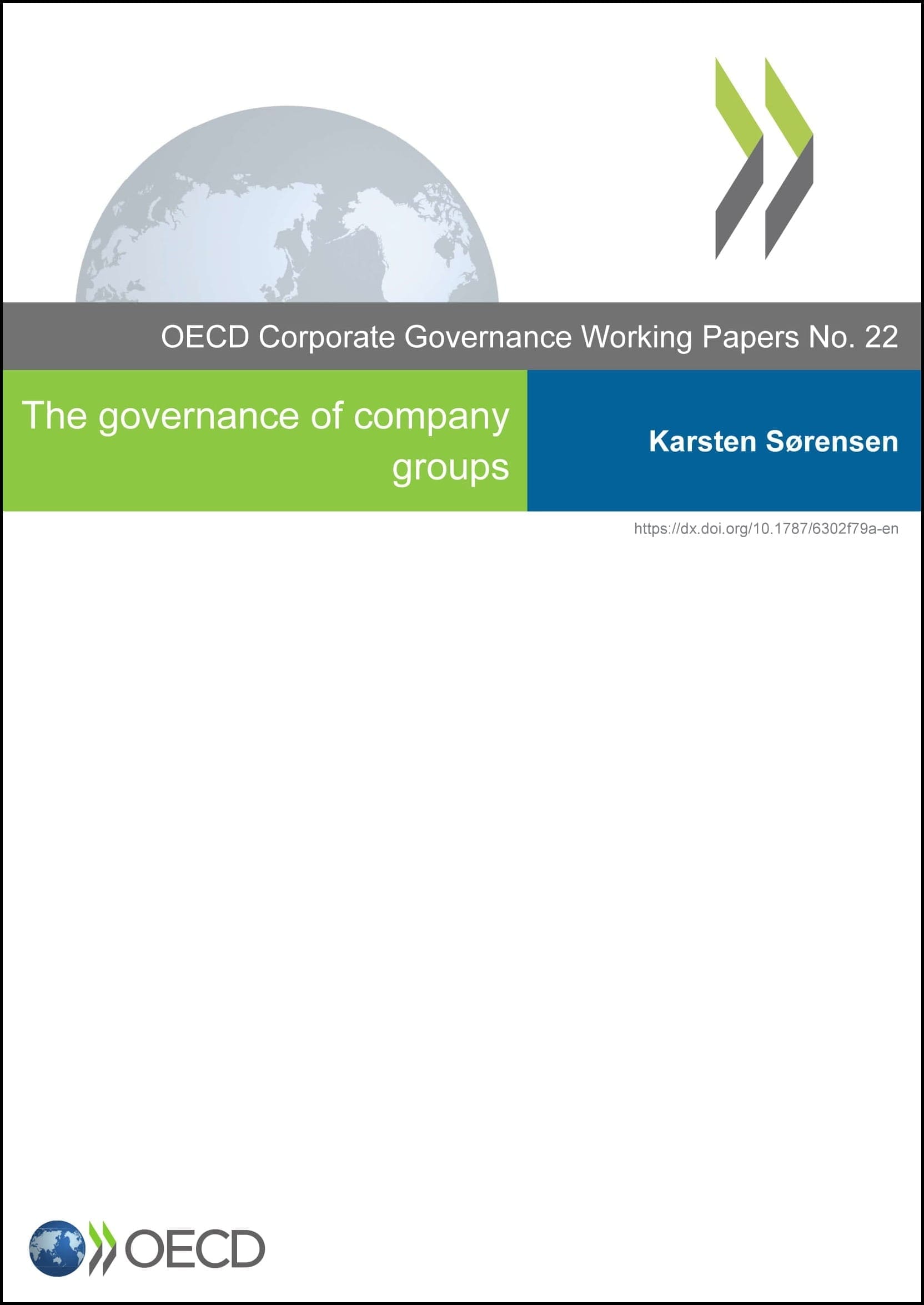 OECD - The Governance of Company Groups - 2021